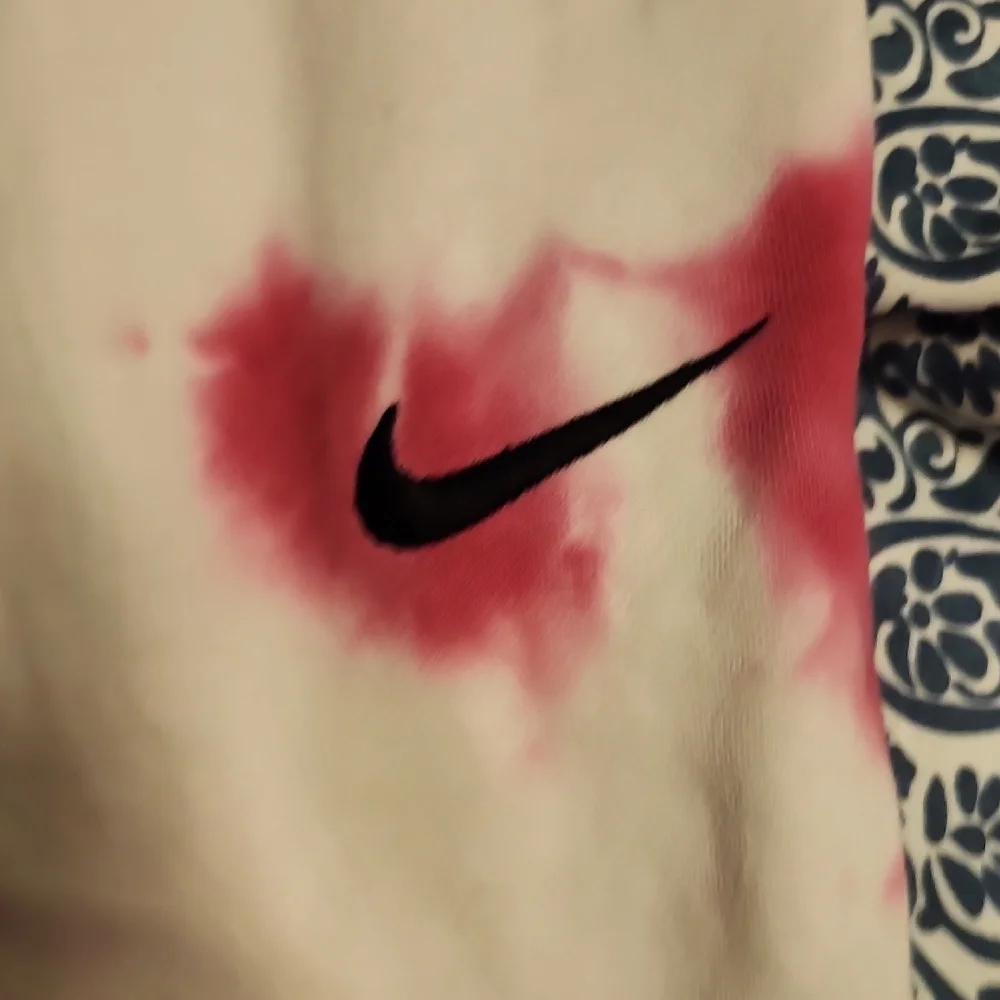 Nike Pink and White Tie-Dye Apparel - Picture 3 of 7